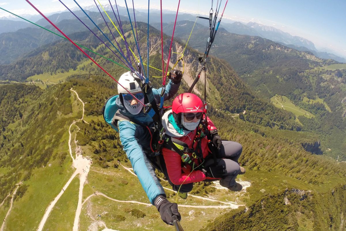 Paragliding Pilot Florian Schroll 